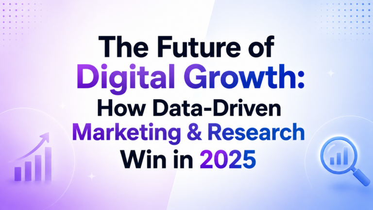 digital marketing with market research